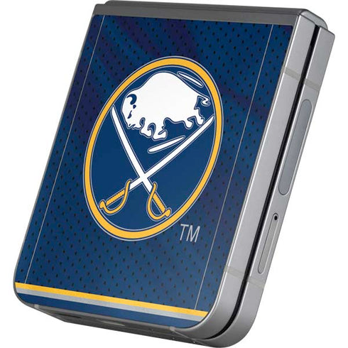 NHL Buffalo Sabres Home Jersey Galaxy Z Flip6 Skin